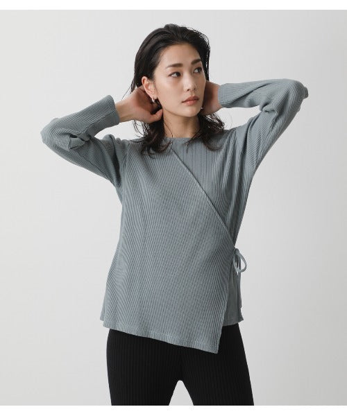 .盡顯"S"美感💃🇯🇵 日單-LAYERED RIB LONG SLEEVE TOPS