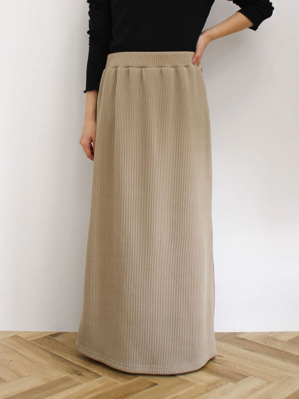 .🇯🇵日單 Ribbed Long Skirt