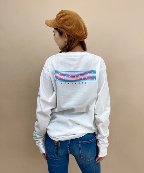 【限定】🇯🇵 X-girl .Big Silhouette Back Print Ron Tee
