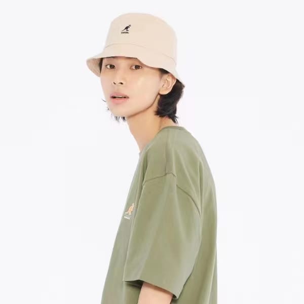 .🇰🇷KANGOL 🦘RIPSTOP BUCKET 👒
