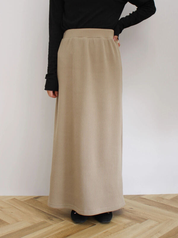 .🇯🇵日單 Ribbed Long Skirt