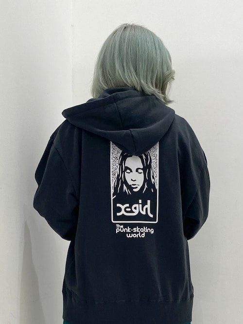X-girl ☆ ★.【22冬新着】 SWEAT HOODIE