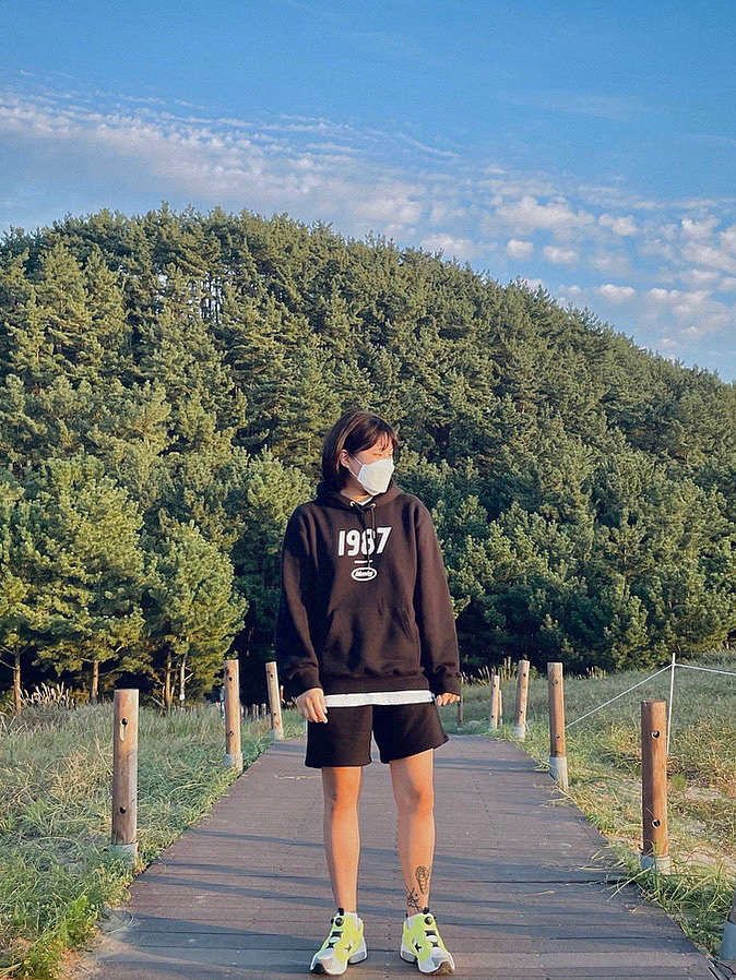 🇰🇷 Mmlg ☆ ★  87MM HOODIE【薄fleece】