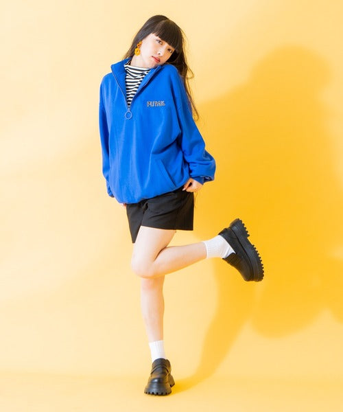 🇯🇵 PUNYUS ✿ OVERSIZE Half ZIP Sweater