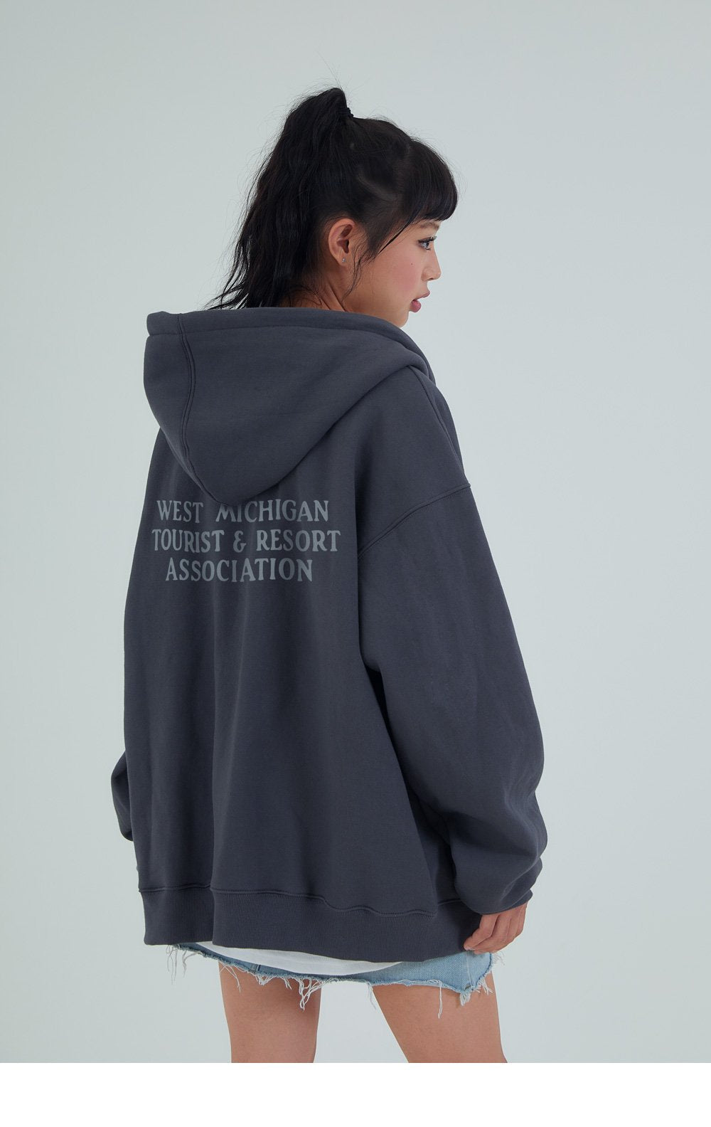 🇰🇷 ACOVER ☆ ★. OVERFIT HOOD ZIP UP