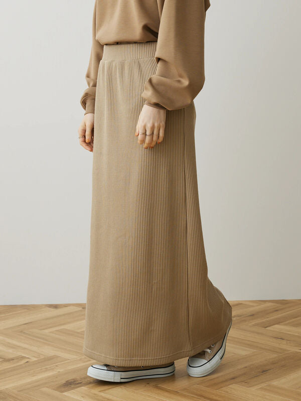 .🇯🇵日單 Ribbed Long Skirt