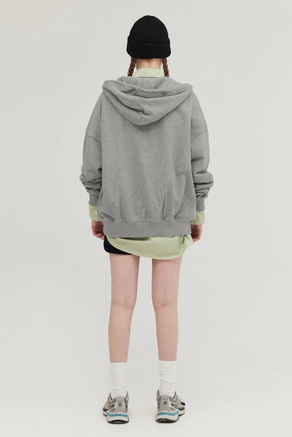 🇰🇷 5252 BY O!Oi ☆ ★. Logo Hood U/D ZIP