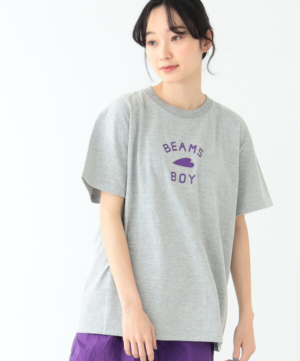 .  🇯🇵 BEAMS BOY / HEART LOGO TEE