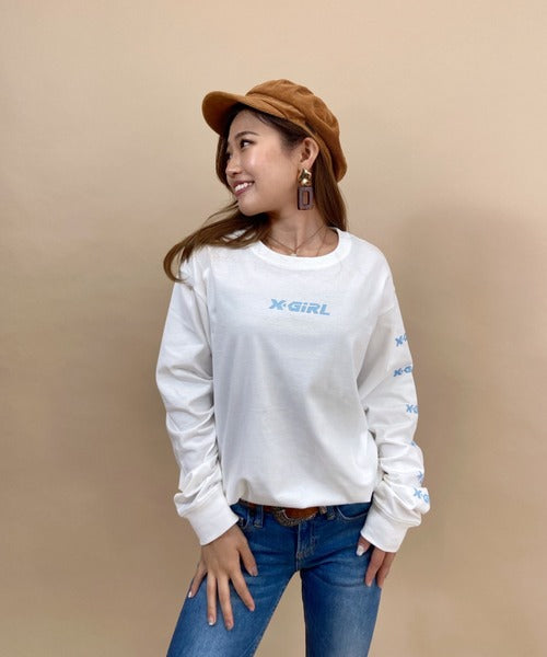 【限定】🇯🇵 X-girl .Big Silhouette Back Print Ron Tee