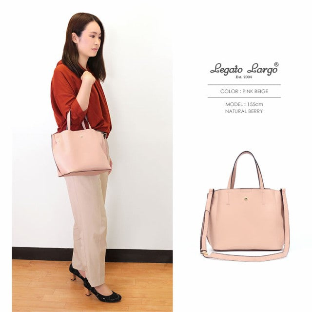 🇯🇵LEGATO LARGO ☆ ★ 超軽量NATURAL BAG 2WAY 斜咩 / 手挽