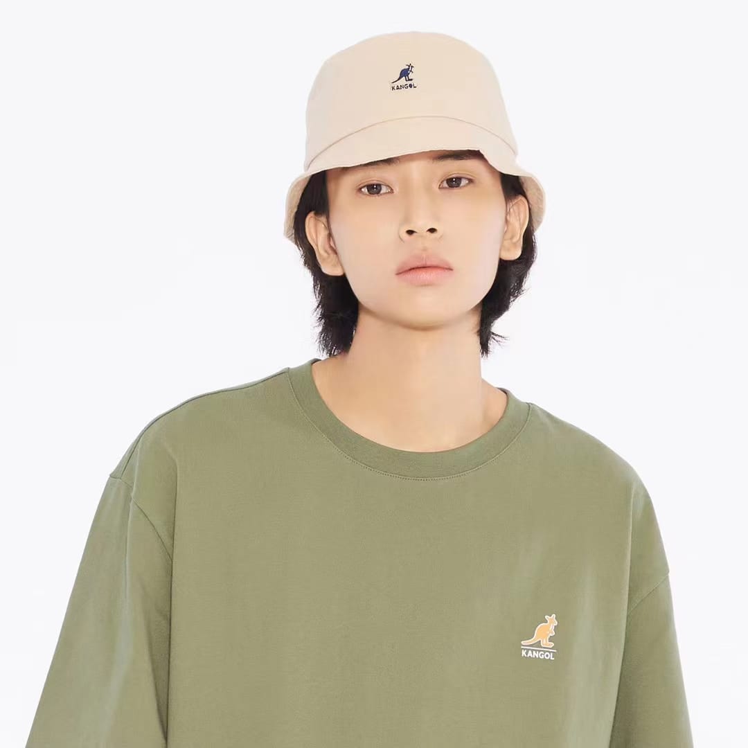 .🇰🇷KANGOL 🦘RIPSTOP BUCKET 👒