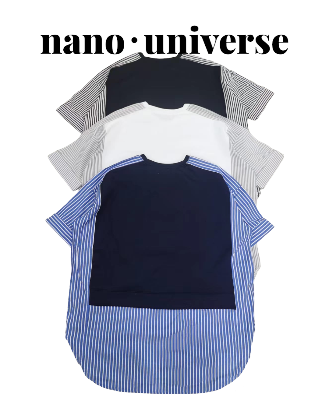 🇯🇵 nano·universe ❤︎ 併接上衣