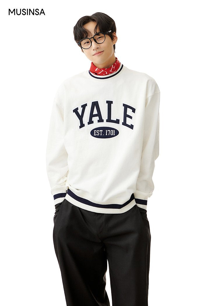 .🇰🇷 YALE | TONE ARCH 刺繍 SWEATER