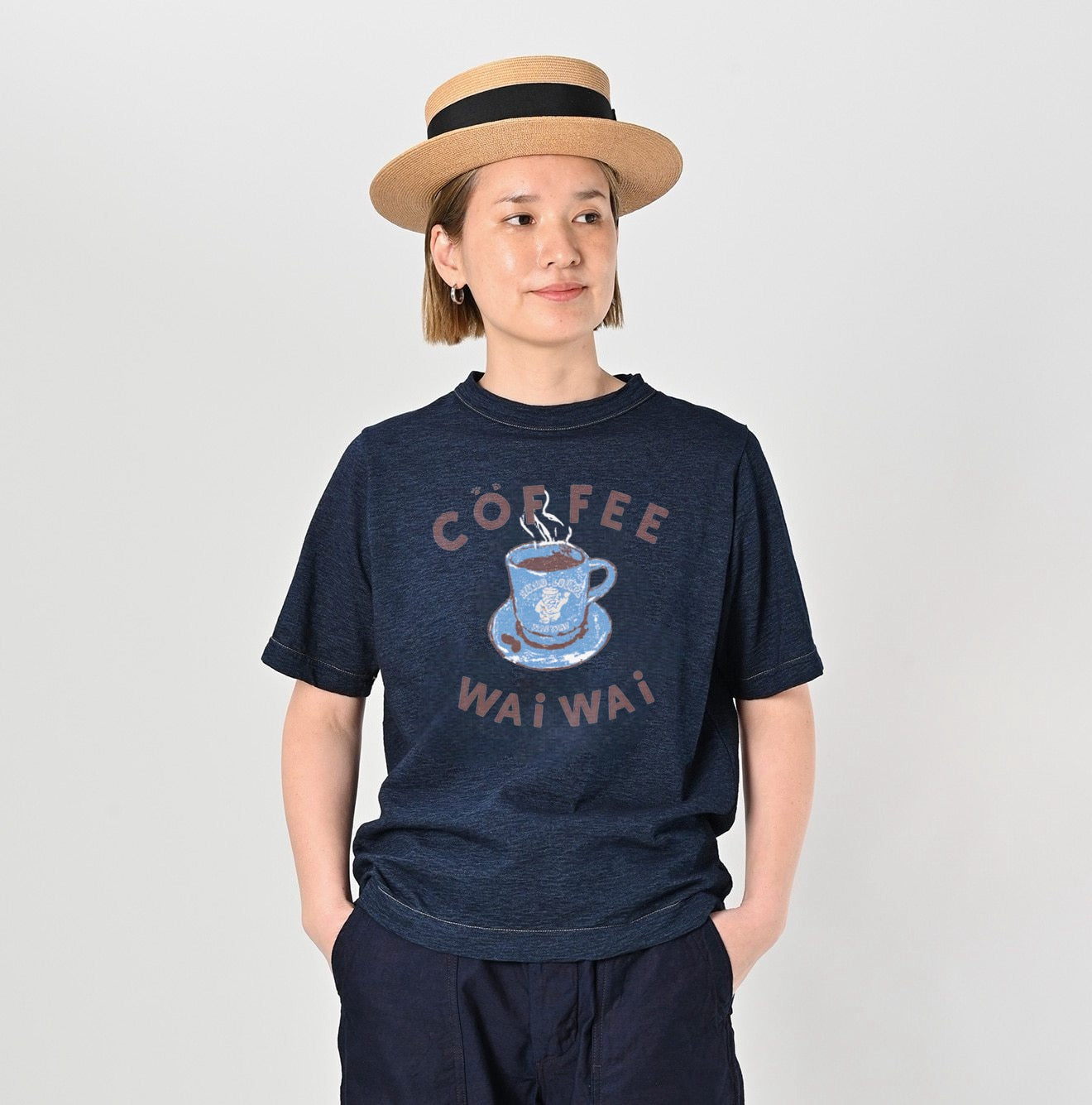 . .🇯🇵 匠人工藝Slub Cotton竹棉《Coffee Tee》