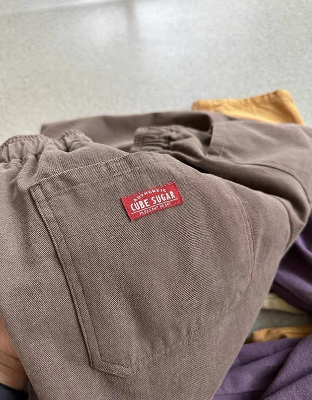 . ‼️New🇯🇵CUBE SUGAR《斜紋布褲》