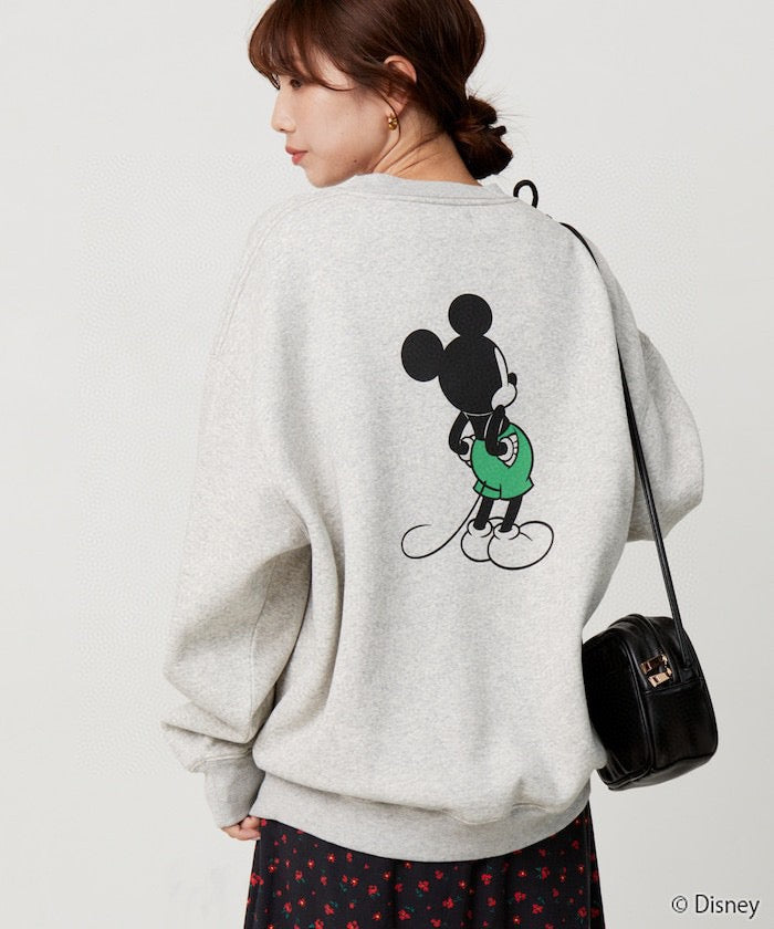 .. 8色入🇯🇵 FREAK'S STORE X Disney ✿前後 Mickey Mouse 情侶👩🏻‍🤝‍👨🏼Sweat