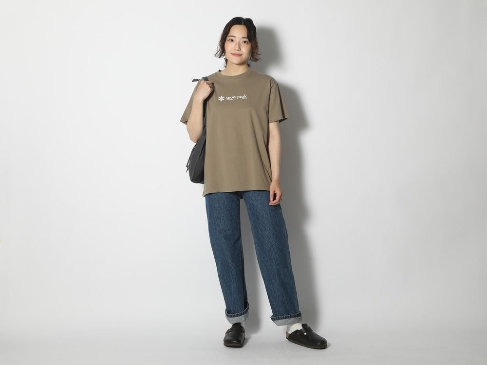 . 🇯🇵snow peak ❄️ Soft Cotton Classic Logo Short Sleeve Tee