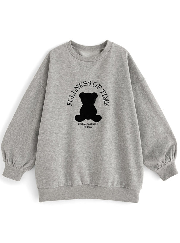 🇯🇵 GRL ♡ Teddy Bear Logo 衛衣上衣