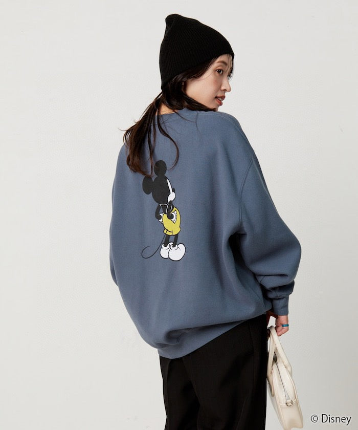 .. 8色入🇯🇵 FREAK'S STORE X Disney ✿前後 Mickey Mouse 情侶👩🏻‍🤝‍👨🏼Sweat