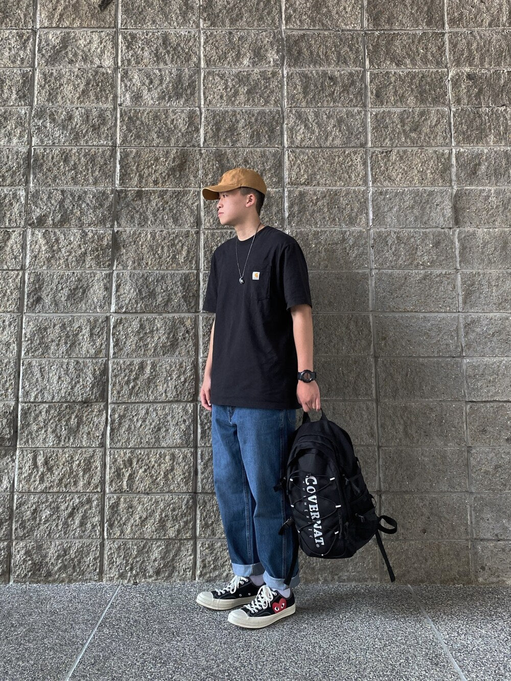 . 🇰🇷 COVERNAT AUTHENTIC LOGO BACKPACK🎒27/33L