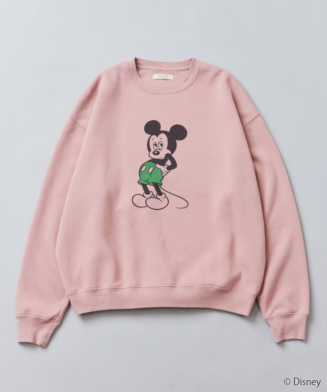 .. 8色入🇯🇵 FREAK'S STORE X Disney ✿前後 Mickey Mouse 情侶👩🏻‍🤝‍👨🏼Sweat