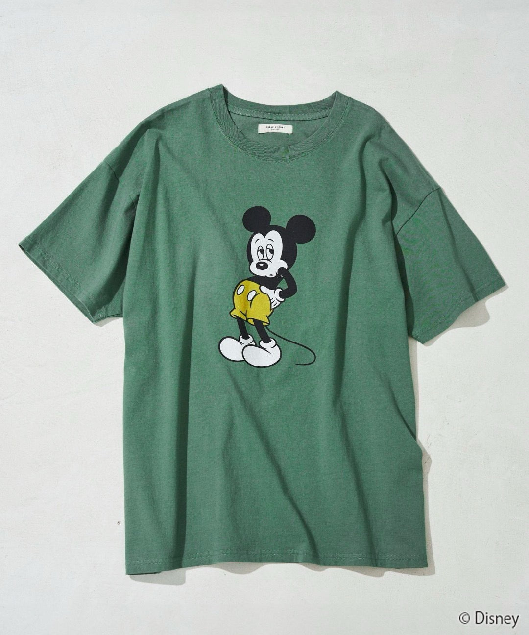 【初回限定】 厭世臉Mickey | STORE FREAK'S x Disney 🇯🇵 Tee not4FUN.wear – トップス
