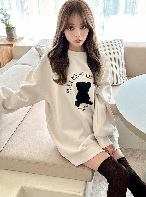 🇯🇵 GRL ♡ Teddy Bear Logo 衛衣上衣