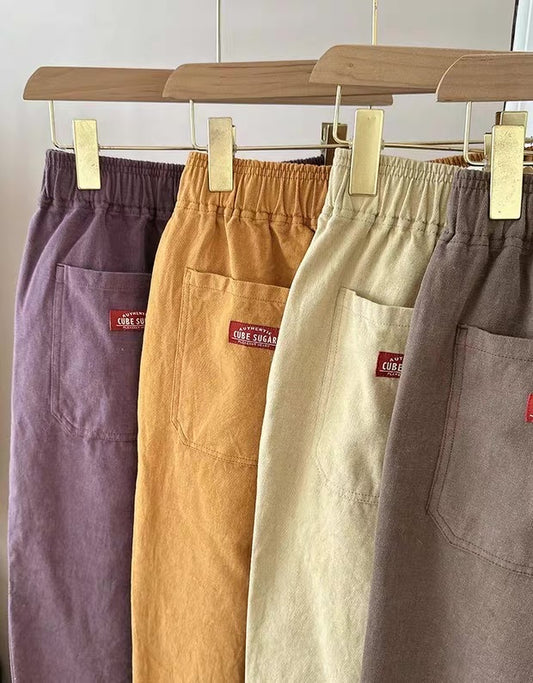 . ‼️New🇯🇵CUBE SUGAR《斜紋布褲》
