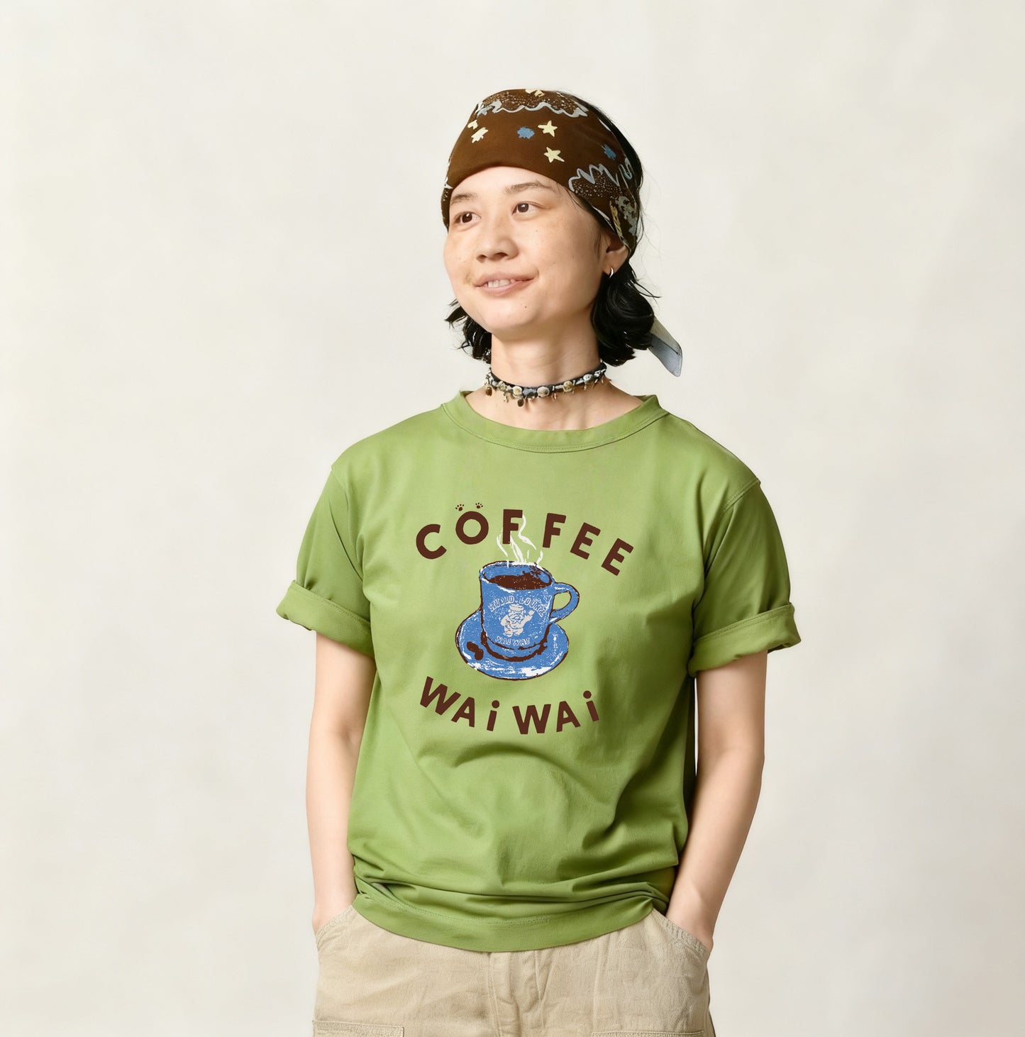 . .🇯🇵 匠人工藝Slub Cotton竹棉《Coffee Tee》