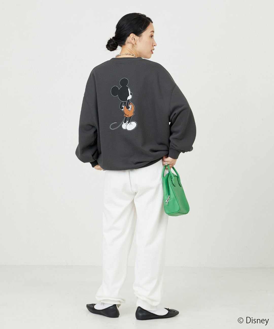 .. 8色入🇯🇵 FREAK'S STORE X Disney ✿前後 Mickey Mouse 情侶👩🏻‍🤝‍👨🏼Sweat