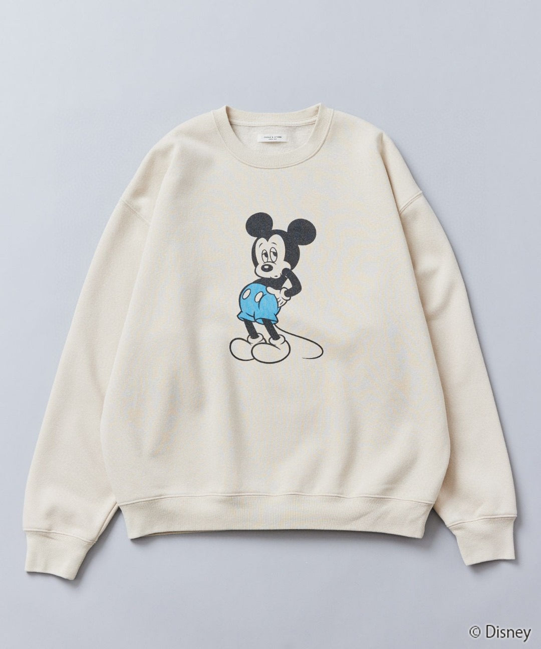 .. 8色入🇯🇵 FREAK'S STORE X Disney ✿前後 Mickey Mouse 情侶👩🏻‍🤝‍👨🏼Sweat