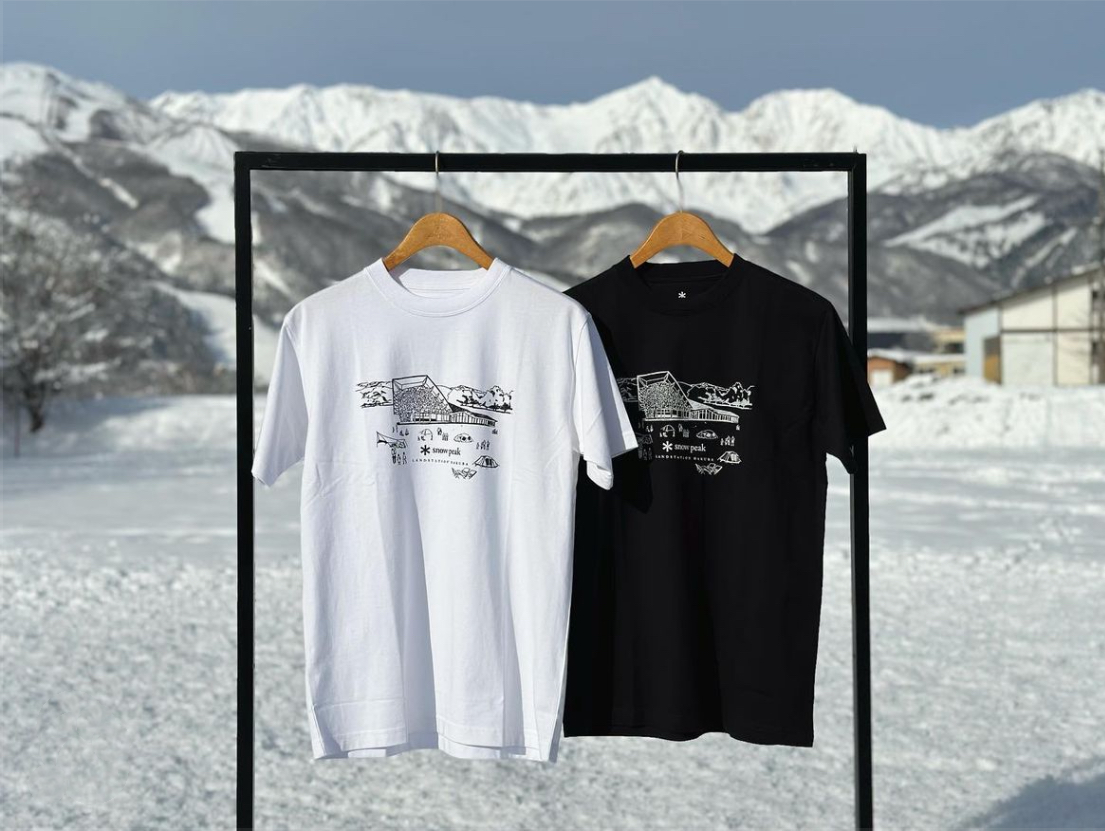 .限定 🇯🇵snow peak x 白馬店Tee