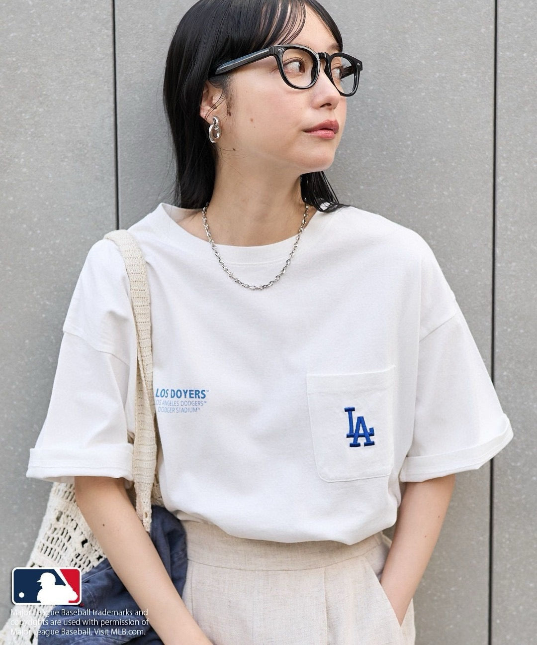 🇯🇵 FREAK'S STORE/MLB 《刺繍 Pocket t-shirt》