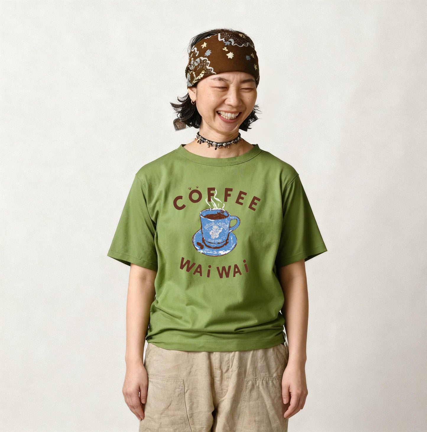 . .🇯🇵 匠人工藝Slub Cotton竹棉《Coffee Tee》