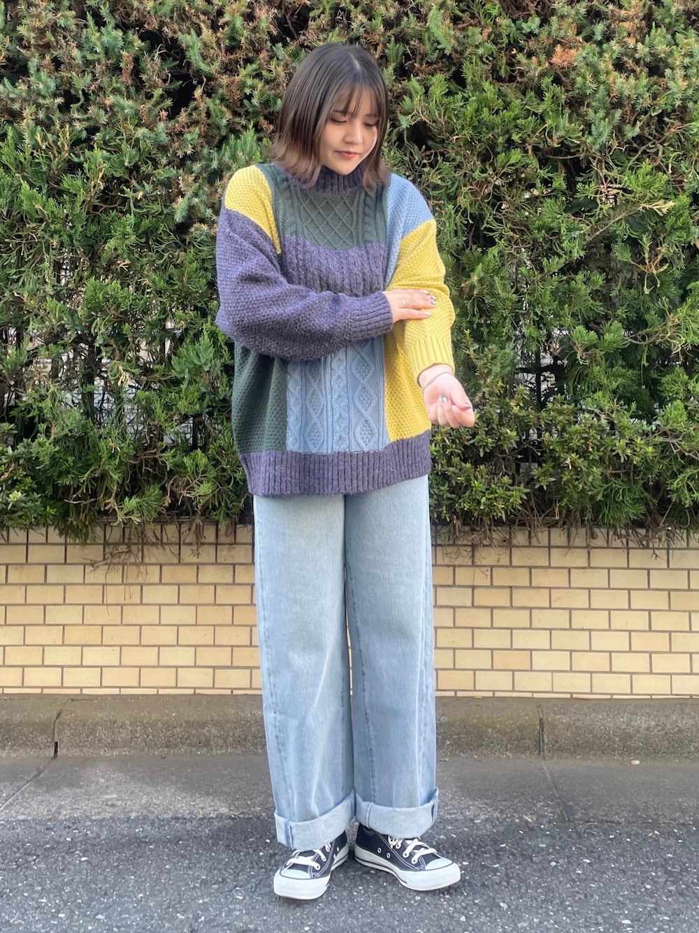 🇯🇵CUBE SUGAR《Denim Baggy Pants》