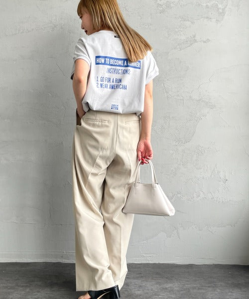 🇯🇵 Americana ♡ back print T-shirt