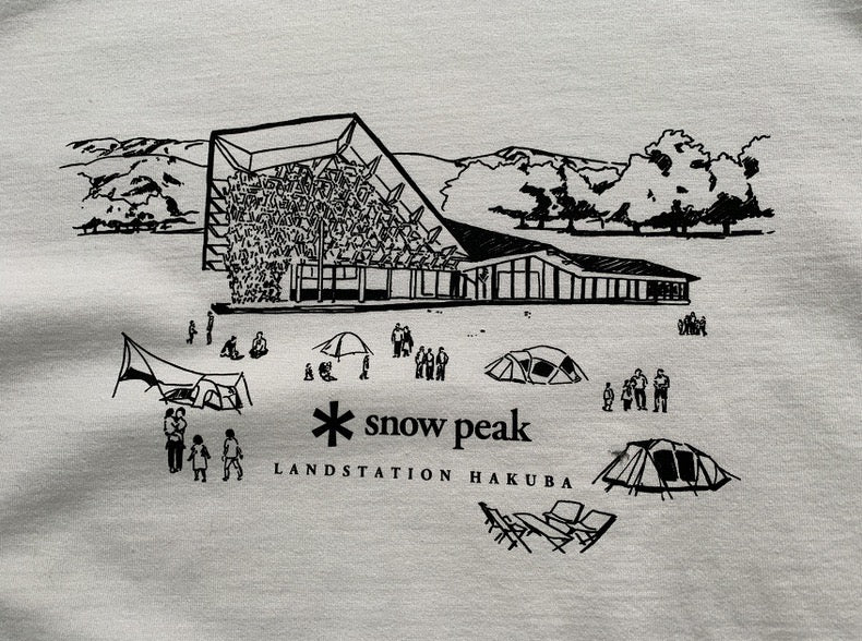 .限定 🇯🇵snow peak x 白馬店Tee