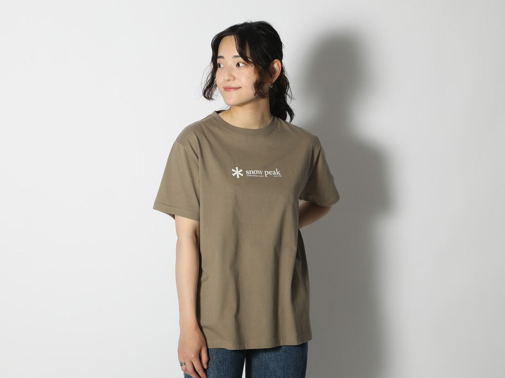 . 🇯🇵snow peak ❄️ Soft Cotton Classic Logo Short Sleeve Tee