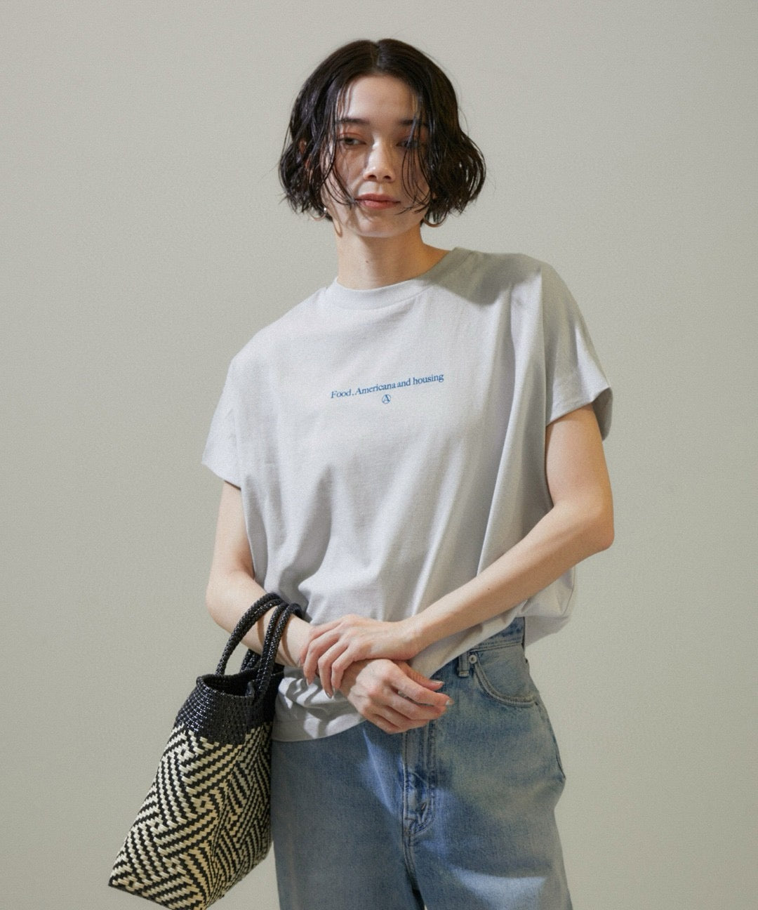 . 🇯🇵 Americana ♡ essential logo T-shirt