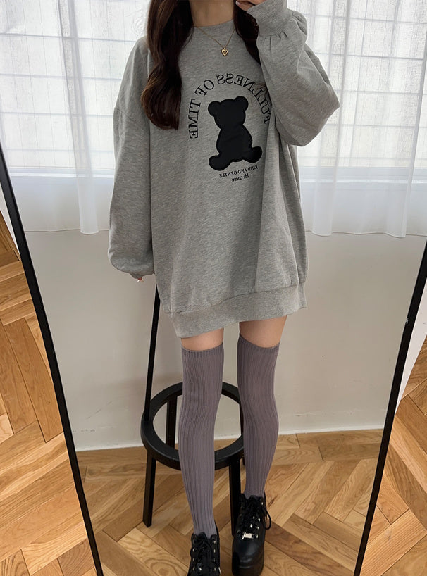 🇯🇵 GRL ♡ Teddy Bear Logo 衛衣上衣