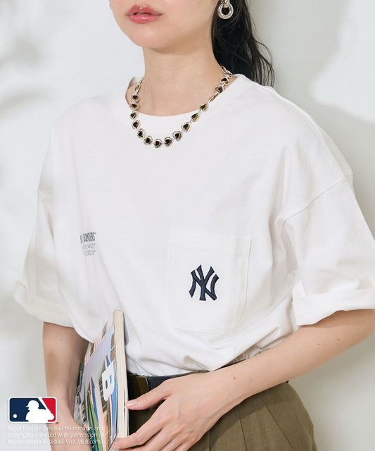 🇯🇵 FREAK'S STORE/MLB 《刺繍 Pocket t-shirt》