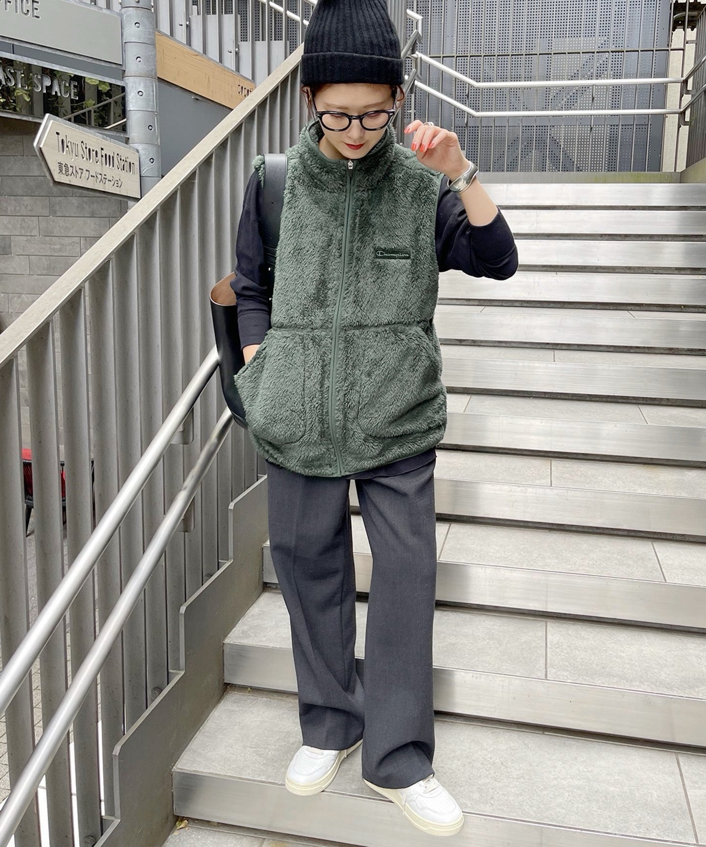 ..🇯🇵 Champion·毛毛背心外套