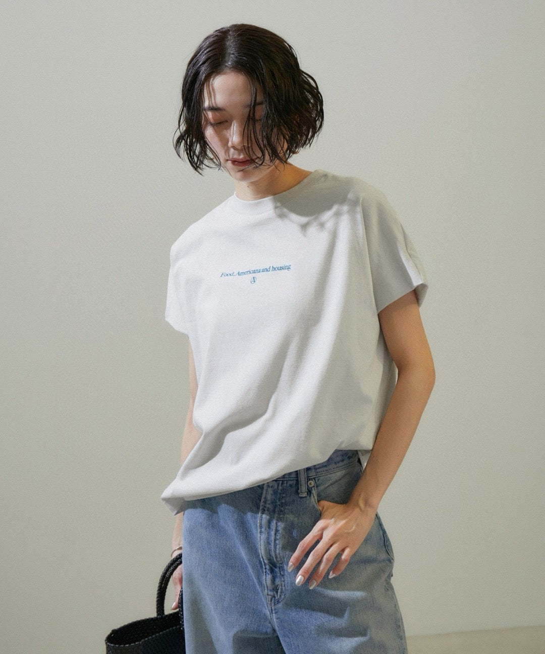 . 🇯🇵 Americana ♡ essential logo T-shirt