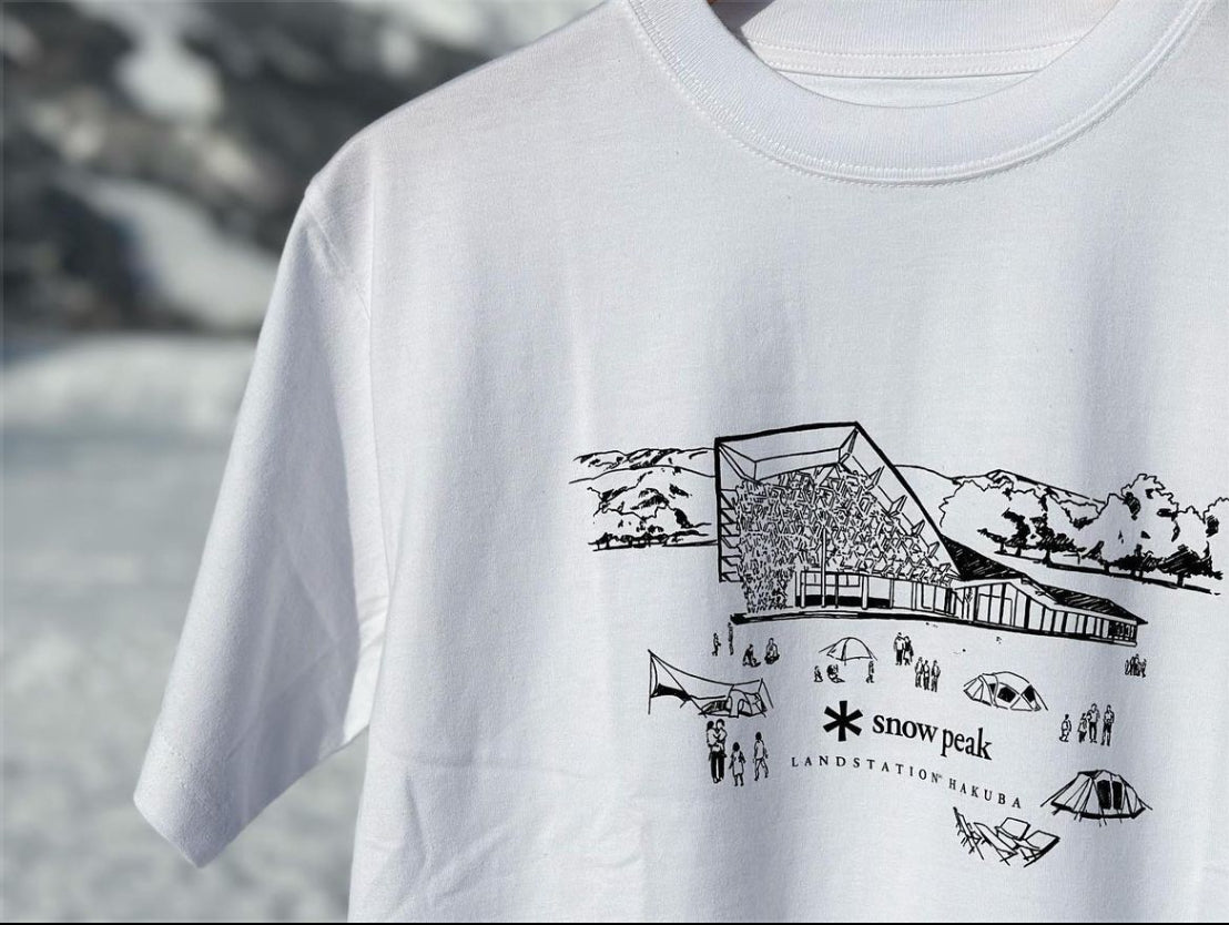 .限定 🇯🇵snow peak x 白馬店Tee