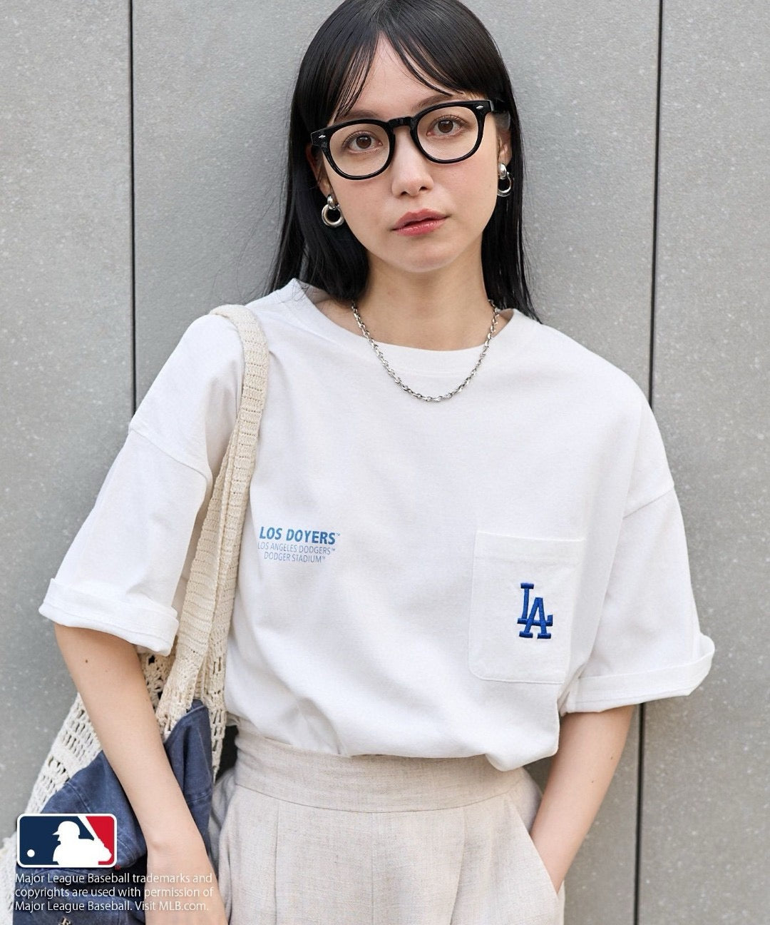 🇯🇵 FREAK'S STORE/MLB 《刺繍 Pocket t-shirt》