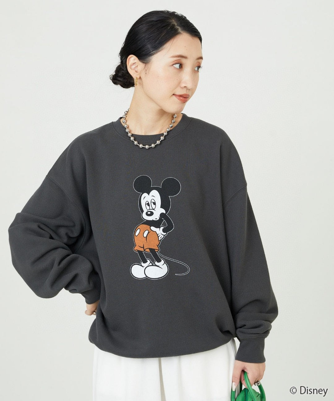 .. 8色入🇯🇵 FREAK'S STORE X Disney ✿前後 Mickey Mouse 情侶👩🏻‍🤝‍👨🏼Sweat