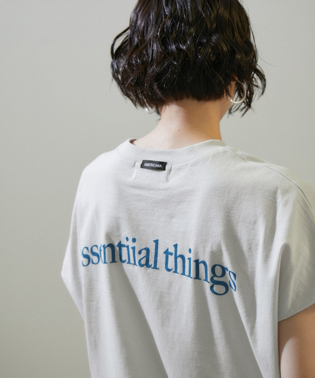 . 🇯🇵 Americana ♡ essential logo T-shirt