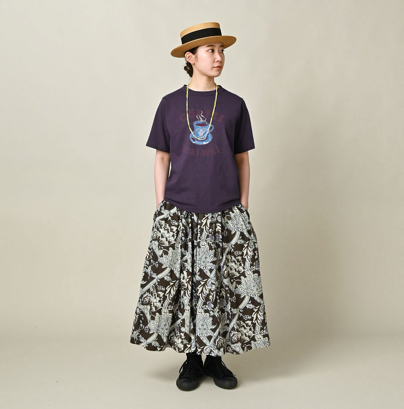 . .🇯🇵 匠人工藝Slub Cotton竹棉《Coffee Tee》