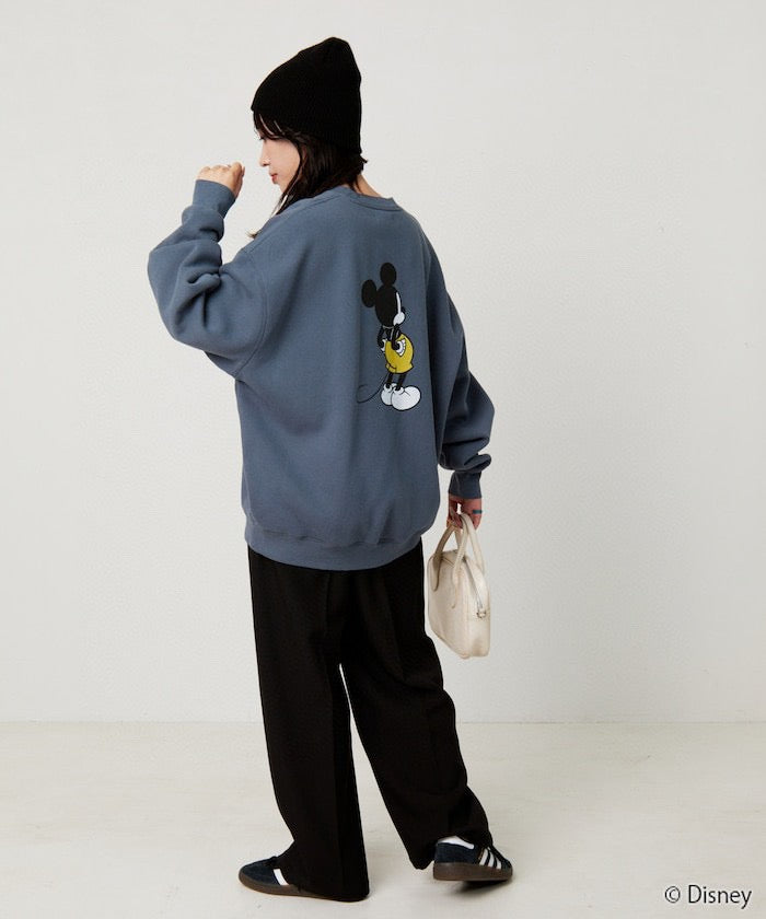 .. 8色入🇯🇵 FREAK'S STORE X Disney ✿前後 Mickey Mouse 情侶👩🏻‍🤝‍👨🏼Sweat