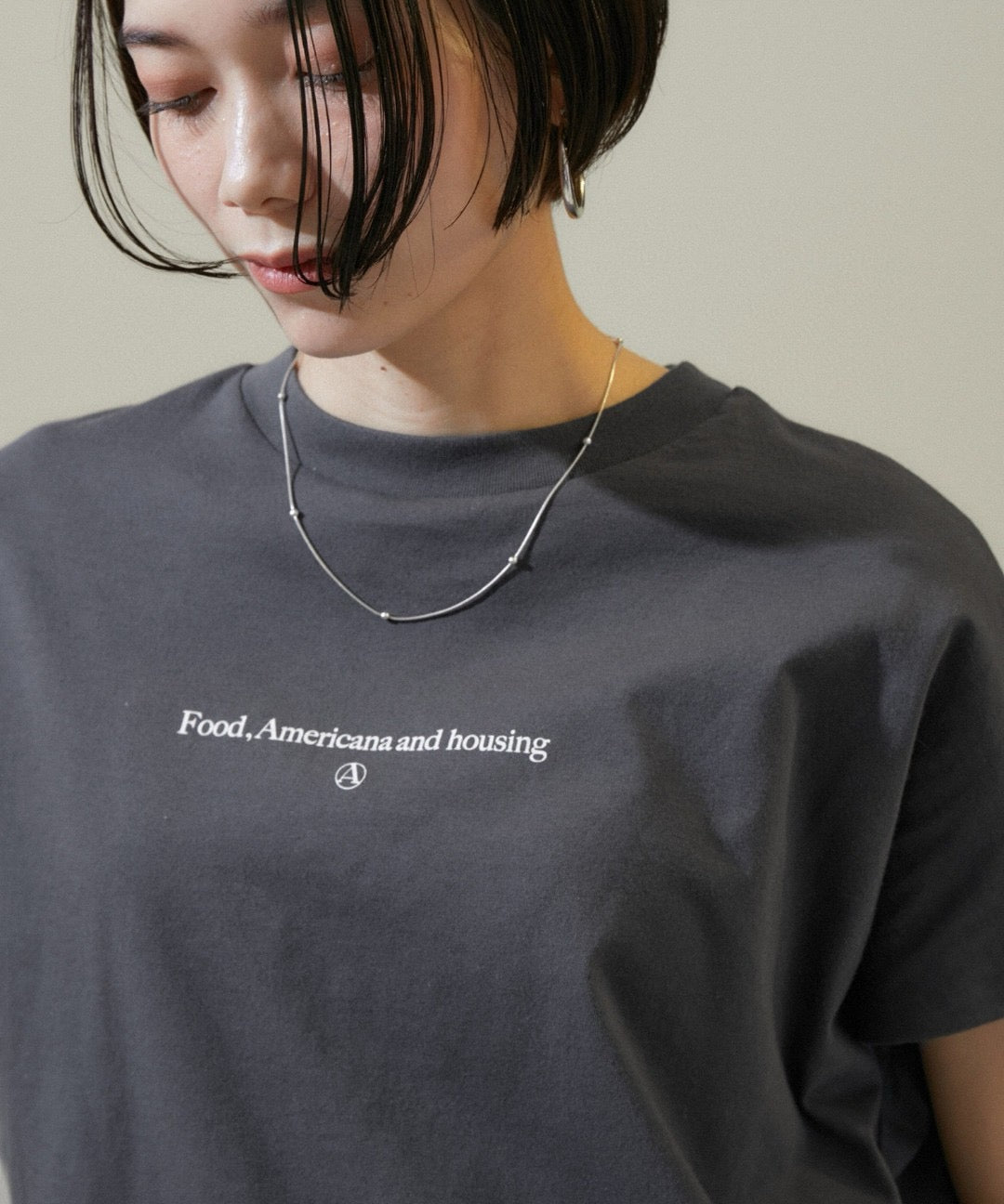 . 🇯🇵 Americana ♡ essential logo T-shirt